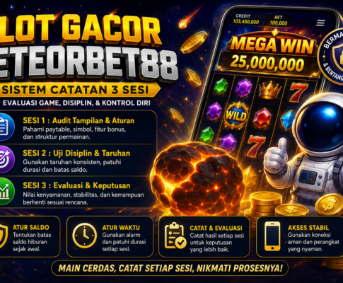Slot Gacor Meteorbet88 2026: Sistem Catatan 3 Sesi Terbaik