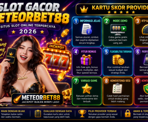 Slot Gacor Meteorbet88 2026: 9 Tahap Skor Provider Terbaik