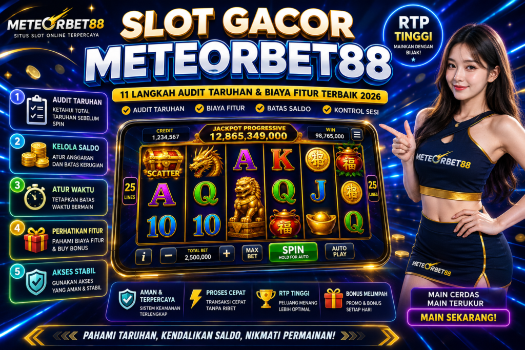 Slot Gacor Meteorbet88 2026: 13 Langkah Audit Keamanan Akun Terbaik Slot Gacor Meteorbet88 2026 audit keamanan akun dan akses