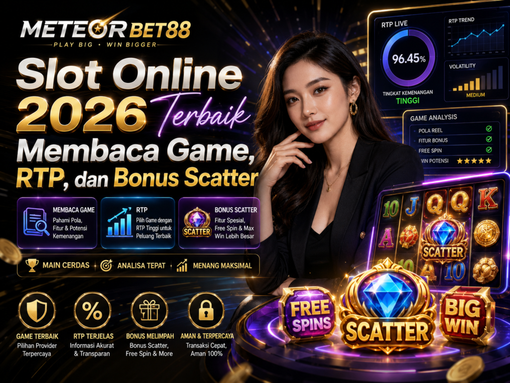 Slot Online 2026 Terbaik Membaca Game RTP dan Bonus Scatter