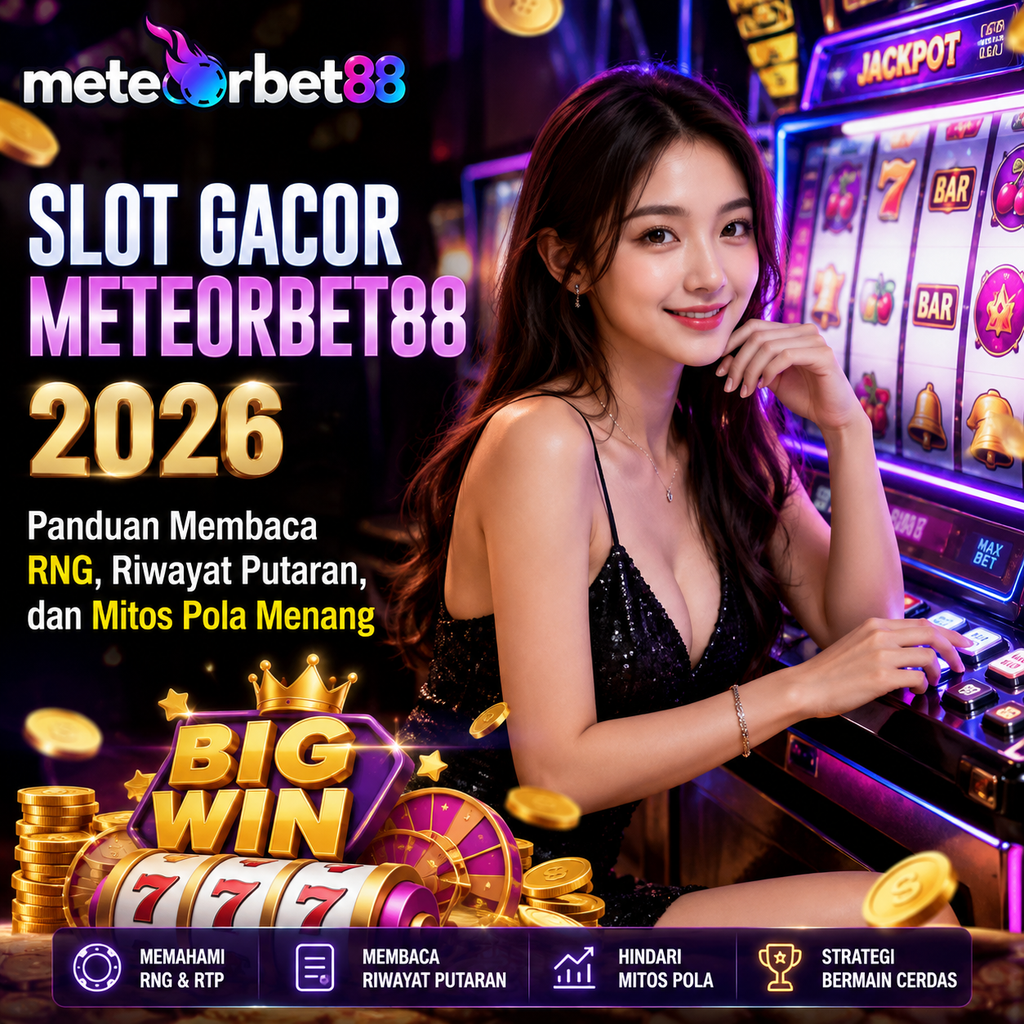 Slot Gacor Meteorbet88 2026: Panduan Membaca RNG, Riwayat Putaran, dan Mitos Pola Menang