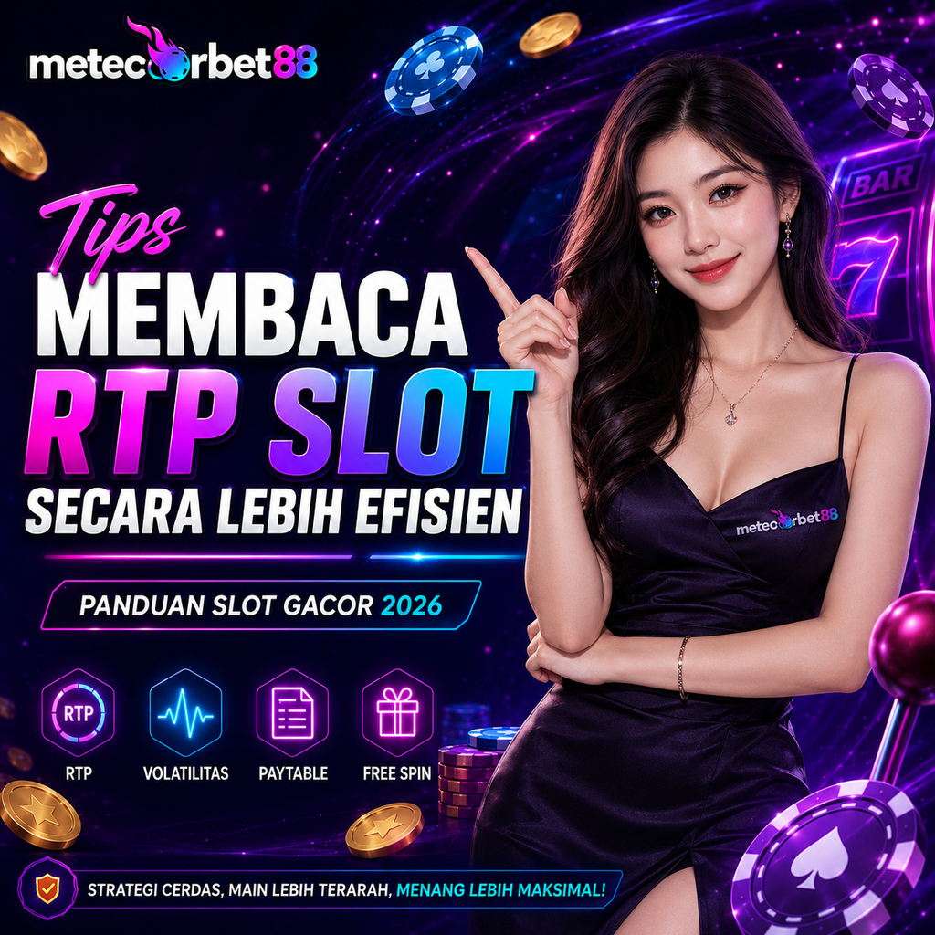 Slot Gacor Meteorbet88 2026: Cara Membaca RTP dan Volatilitas Slot secara Lebih Efisien